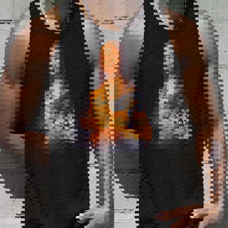 モナリザ 面白いtシャツ 柴犬 イヌ わんこ メンズ 犬好き グッズ かわいい おもしろ 面白い 服 ネタ タンクトップ 彼への贈り物