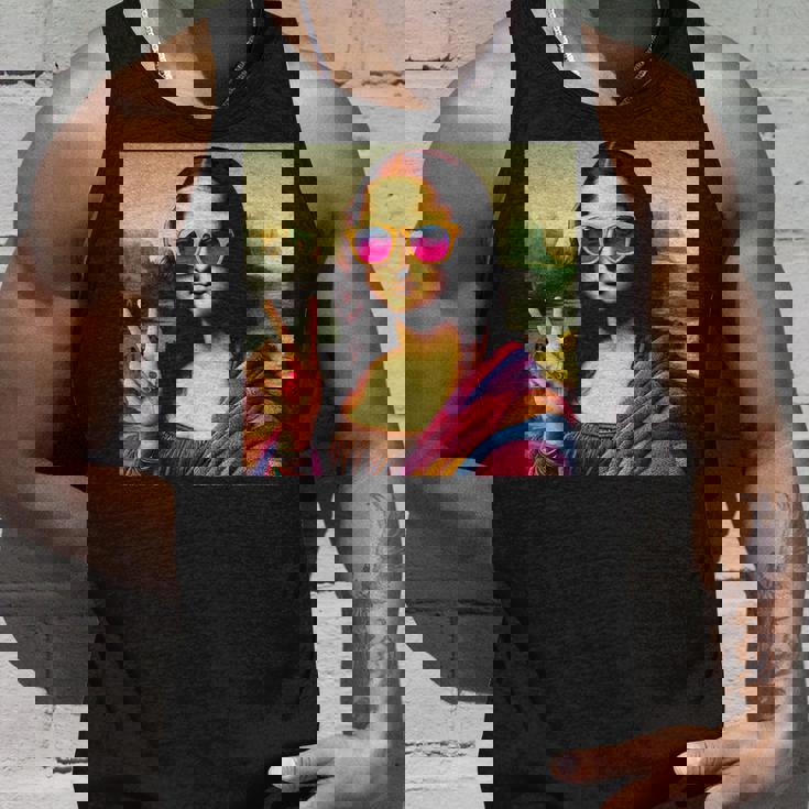 モナリザvサイン タンクトップ 彼への贈り物