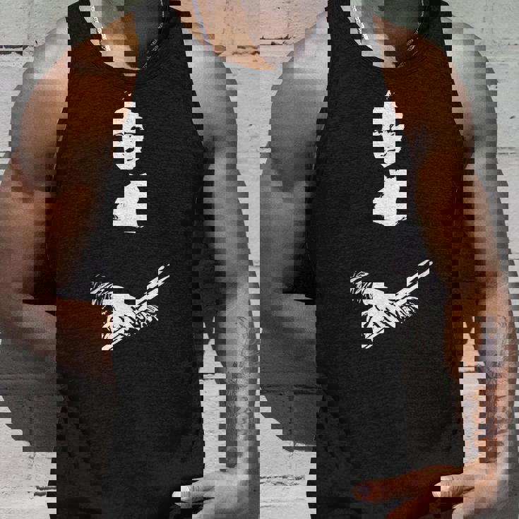 モナリザをドラムスティックで叩くドラマー タンクトップ 彼への贈り物