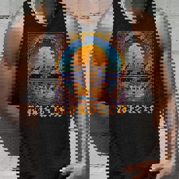 モロッコtシャツ-お土産 タンクトップ 彼への贈り物