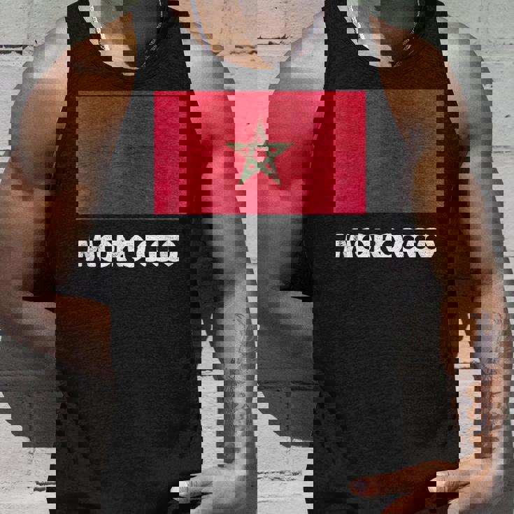モロッコ国旗tシャツ タンクトップ 彼への贈り物