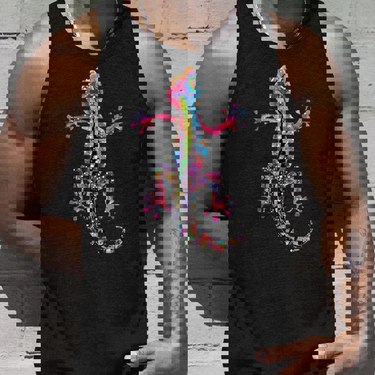 ヤモリ モチーフ トカゲ 爬虫類 ヤモリ トカゲ イグアナ ヤモリ タンクトップ 彼への贈り物