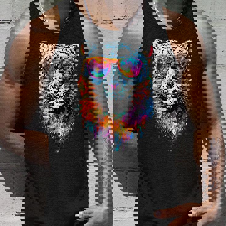 ユキヒョウ パンサー 大型ネコ科動物 ユキヒョウ タンクトップ 彼への贈り物