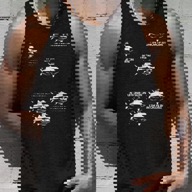 ユーモア マグロの魚の引用 漁師ファン向け タンクトップ 彼への贈り物