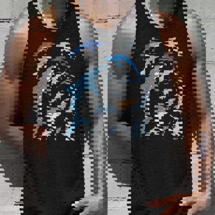 ヨシキリザメ アオザメ シュモクザメ ジンベエザメ タンクトップ 彼への贈り物