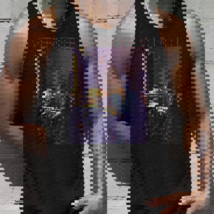 ヨハネス フェルメール アーティストのためのアート 天文学者 タンクトップ 彼への贈り物