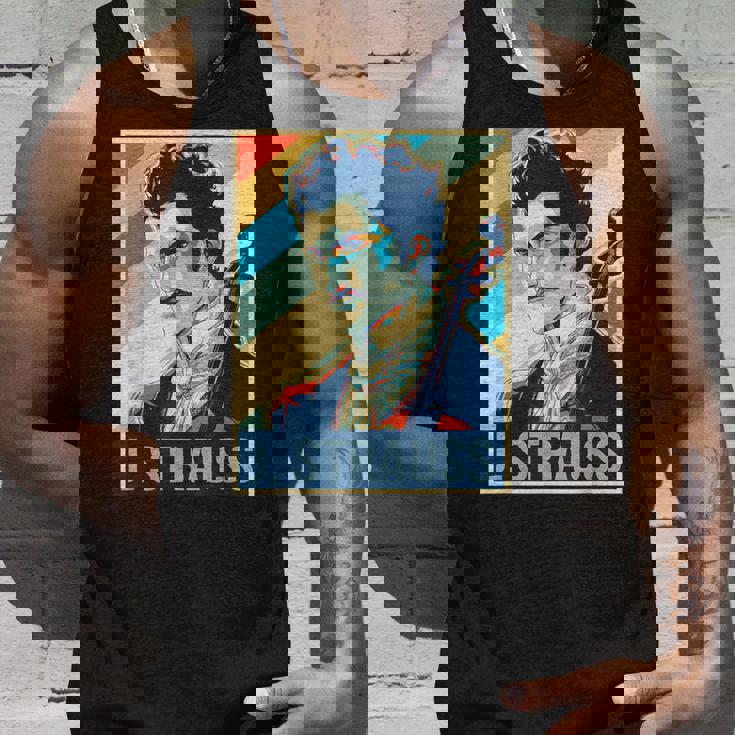 ヨハン・シュトラウス ポスター ミュージシャン 作曲家 タンクトップ 彼への贈り物