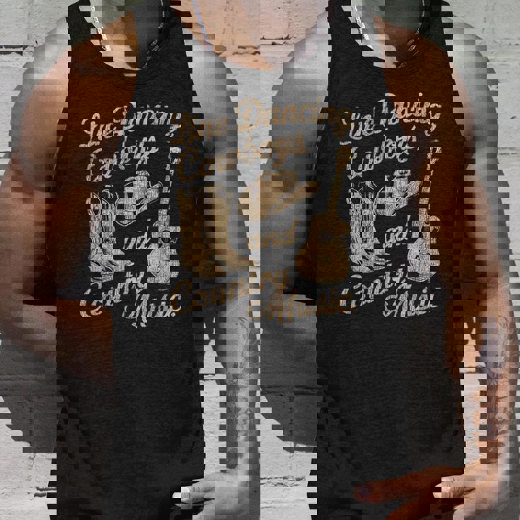 ラインダンス、カウボーイ、カントリーミュージック タンクトップ 彼への贈り物