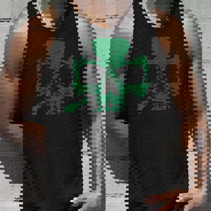 ラッキースカル クローバー タンクトップ 彼への贈り物