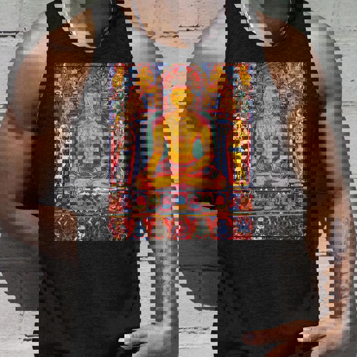 ラトナサンバヴァ チベット仏教 タンカ 曼荼羅 仏教 タンクトップ 彼への贈り物