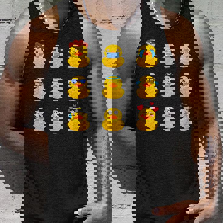 ラバーアヒル、きしむアヒル、ナインバスダック、ラバーアヒル タンクトップ 彼への贈り物