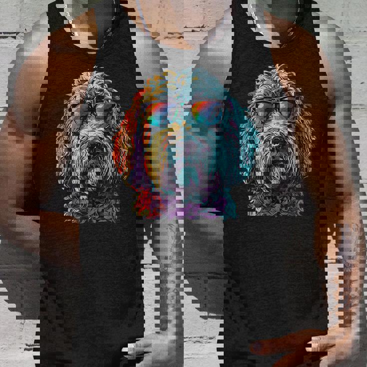 ラブラドゥードル・ドゥードル・ママ 犬 犬のママ 毛皮の友達 タンクトップ 彼への贈り物