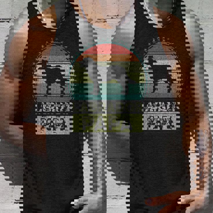 ラブラドール・パパ 父の日 ラブラドール・レトリーバー タンクトップ 彼への贈り物