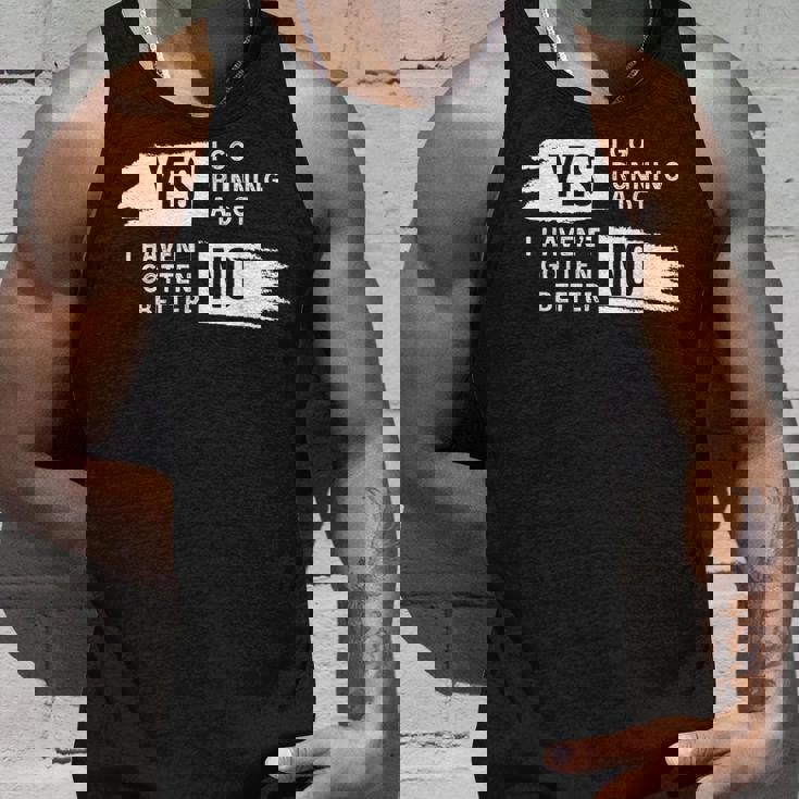 ランニング愛好家 ユーモア スローガン ランナー用 タンクトップ 彼への贈り物