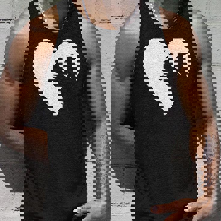 リス どんぐり 森 動物好き ハートツリー シマリス ナッツ タンクトップ 彼への贈り物