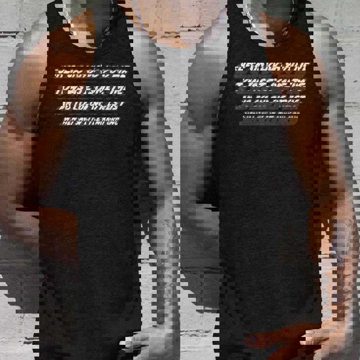 リトル・ニッキ・グラインドを見た時 タンクトップ 彼への贈り物