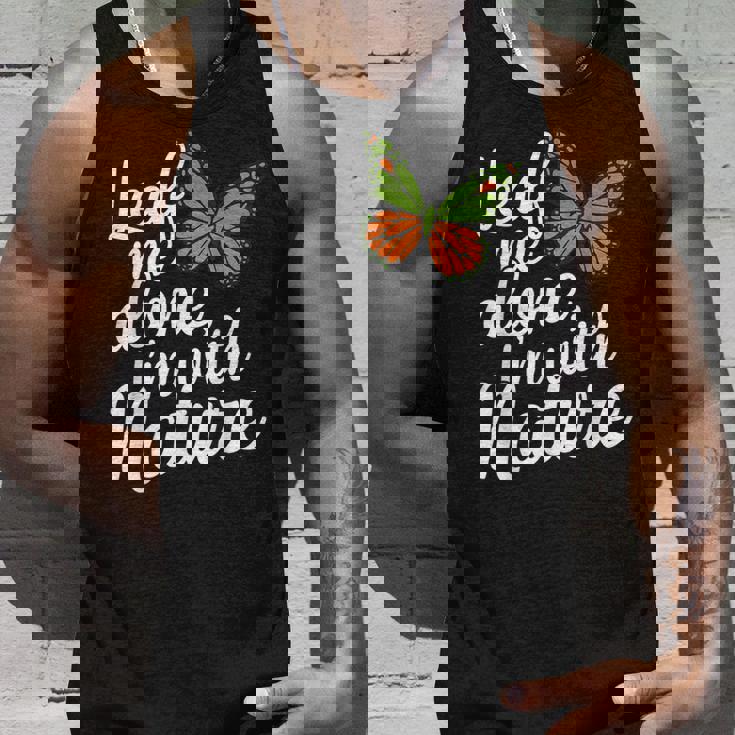 リーフ・ミー・アローン・ネイチャー・デザイン タンクトップ 彼への贈り物