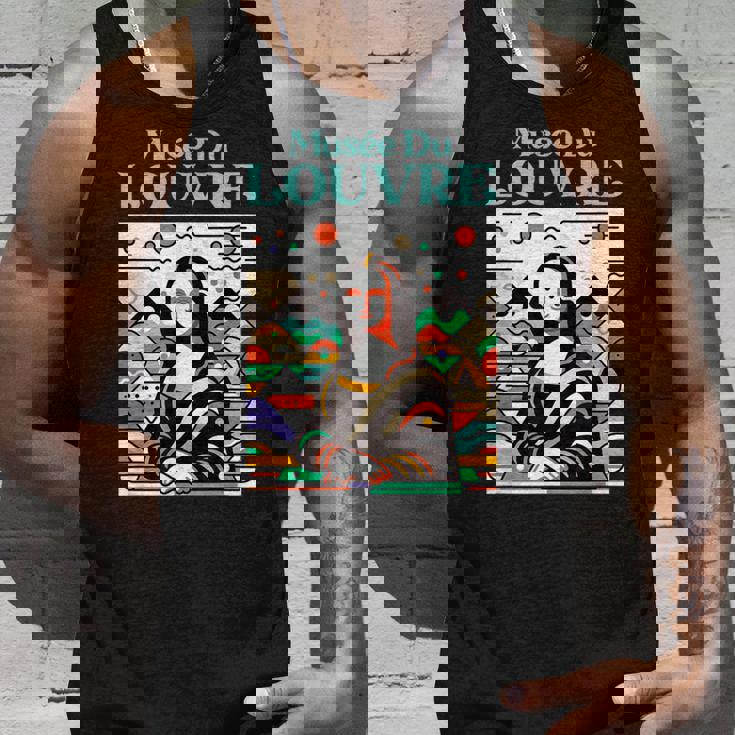 ルーヴル美術館 アールデコ モナリザ タンクトップ 彼への贈り物