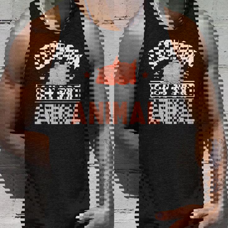 レチョンは私の精神動物です面白いですlechon Pinoy タンクトップ 彼への贈り物