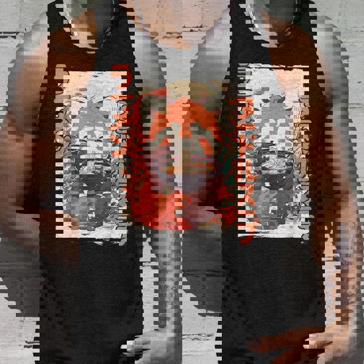 レッサーパンダ好きラーメン カワイイ猫 レッサーパンダラーメン タンクトップ 彼への贈り物