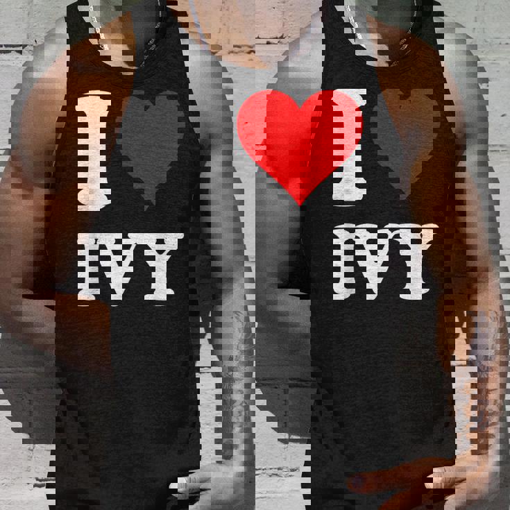 レッドハート アイビーが大好き タンクトップ 彼への贈り物