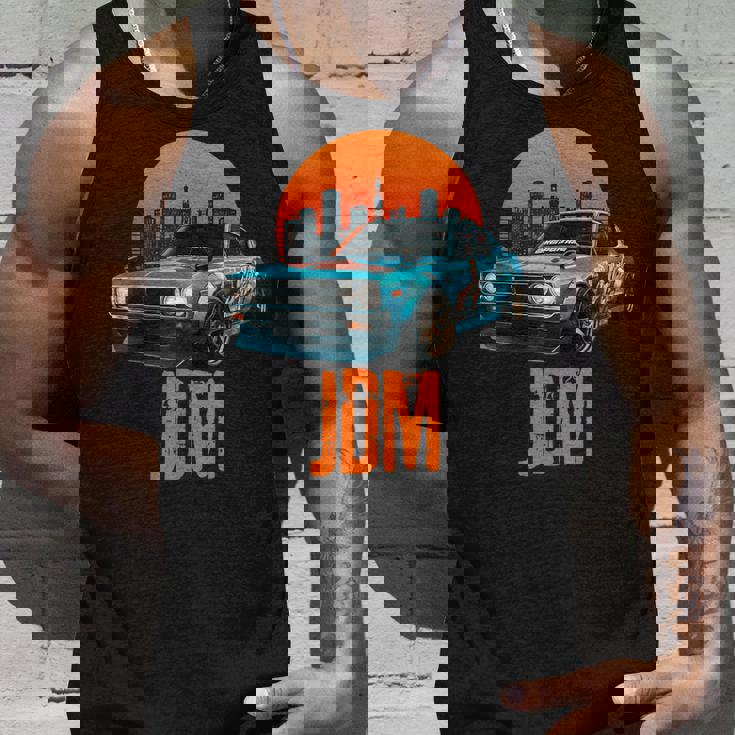 レトロ Jdm 和 ドリフト レーシング チューニング 車 東京 スカイライン タンクトップ 彼への贈り物