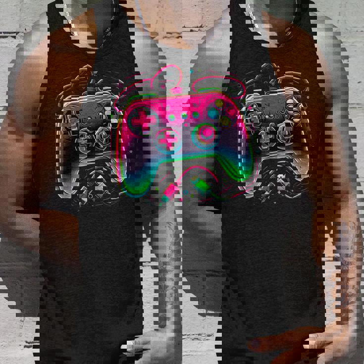 レトロ ゲーミング コントローラー ゲーマー ビデオ ゲーム コントローラー タンクトップ 彼への贈り物