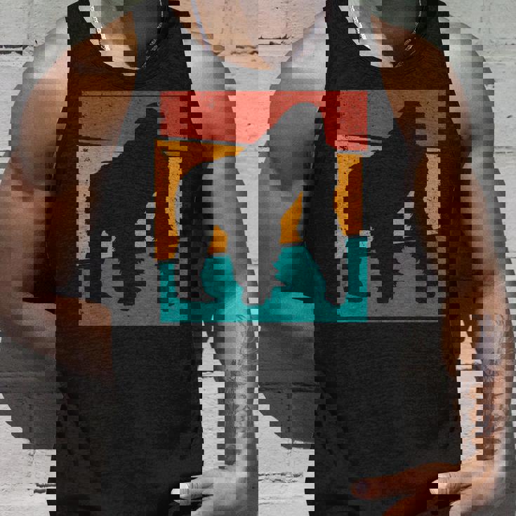 レトロ ゴリラ I エステティック ゴリラ I モンキー I ゴリラ タンクトップ 彼への贈り物