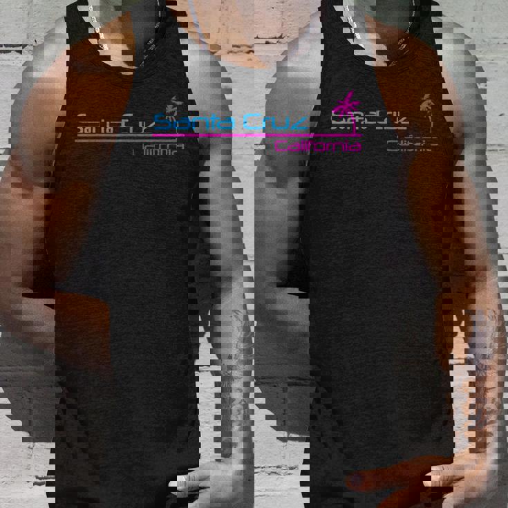 レトロ サンタ クルス カリフォルニア タンクトップ 彼への贈り物