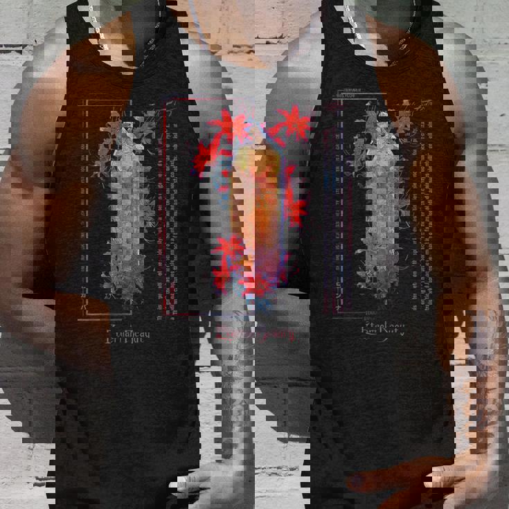 レトロ ソフト グランジ アニメ 美的 赤い スパイダーリリー タンクトップ 彼への贈り物