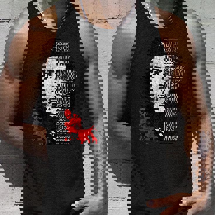 レトロ チェ・ゲバラアドミラー 革命的な引用句 ミーム タンクトップ 彼への贈り物