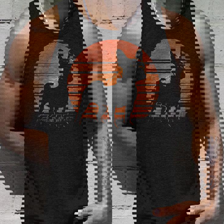 レトロ デザイン フレンチ ブルドッグ タンクトップ 彼への贈り物