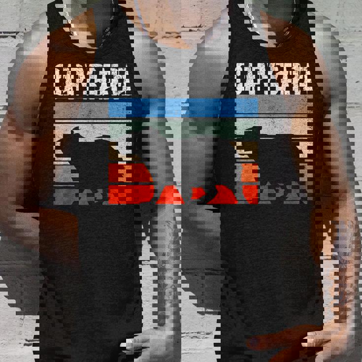 レトロ ビンテージ カピバラ かわいい 動物 タンクトップ 彼への贈り物