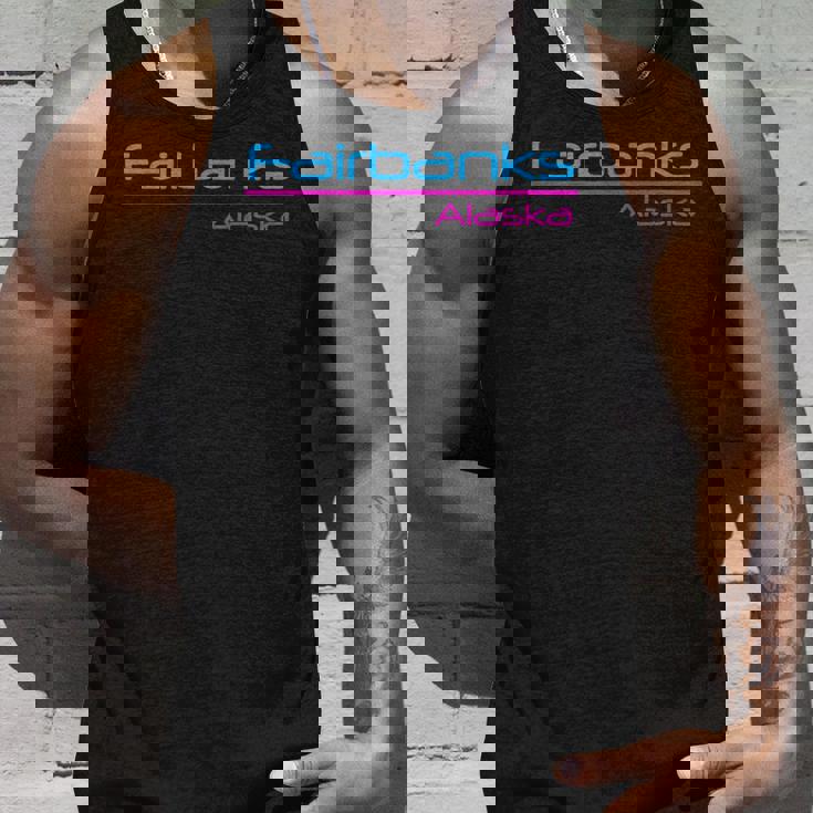 レトロ フェアバンクス アラスカ タンクトップ 彼への贈り物