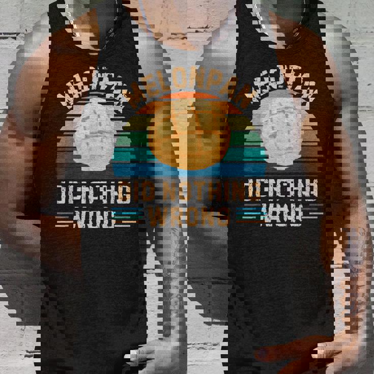 レトロ メロンパン Did Nothing Wrong ヴィンテージ メロンパン 食品愛好家 タンクトップ 彼への贈り物