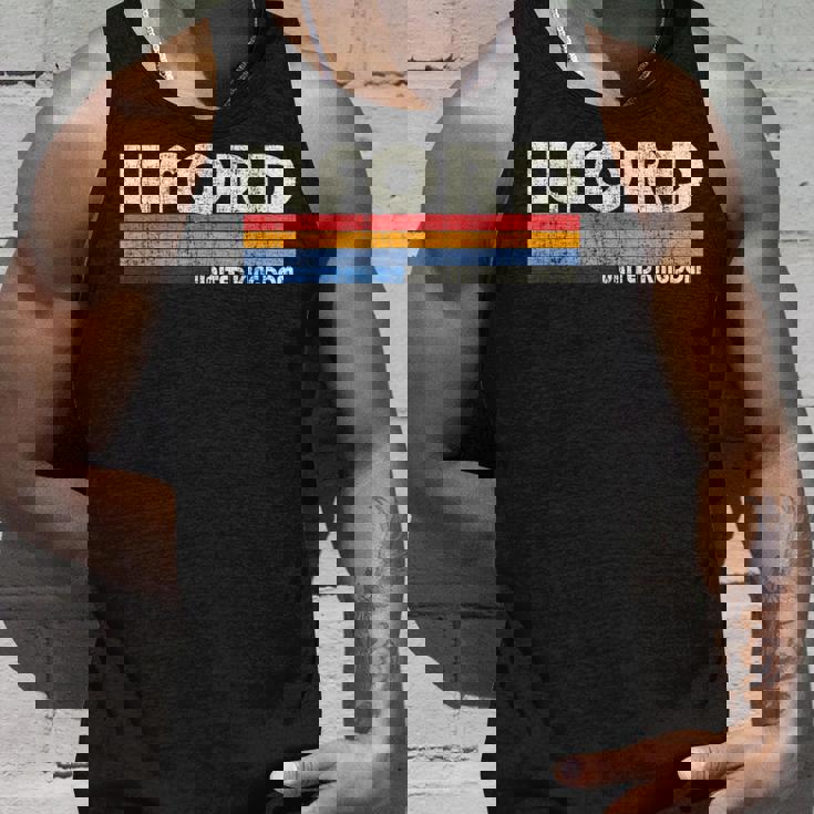 レトロ ヴィンテージ 70年代 80年代 スタイル イルフォード イギリス タンクトップ 彼への贈り物