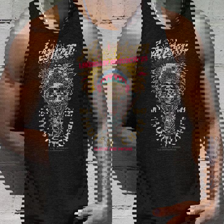 レトロ ヴィンテージ アメリカンバイク インディアン ネイティブ バイカーズギフト タンクトップ 彼への贈り物