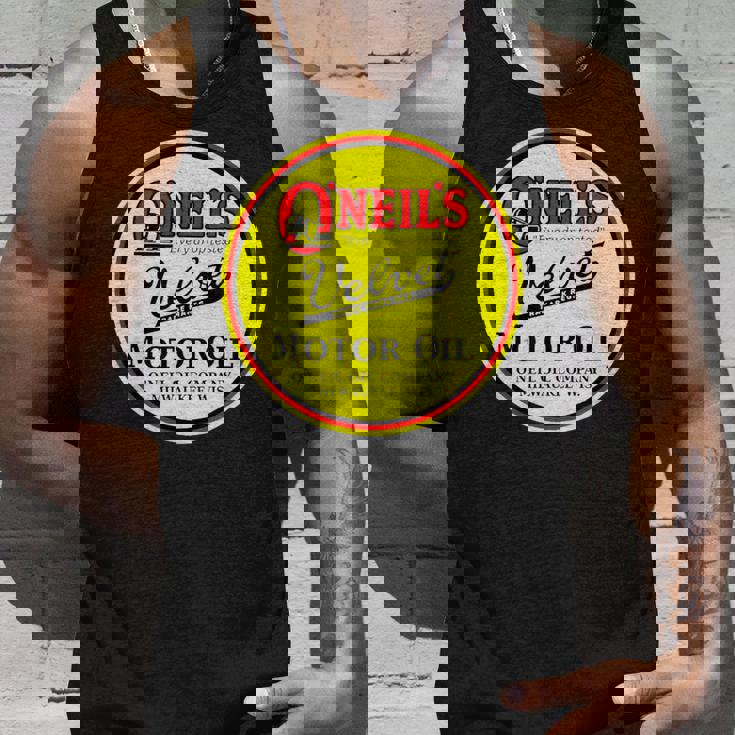 レトロ ヴィンテージ ガソリンスタンド オニールズ モーターオイル 車 バイク ガレージ タンクトップ 彼への贈り物