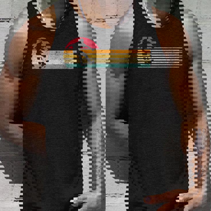 レトロ ヴィンテージ スケートボーダーシルエット スケートボード タンクトップ 彼への贈り物