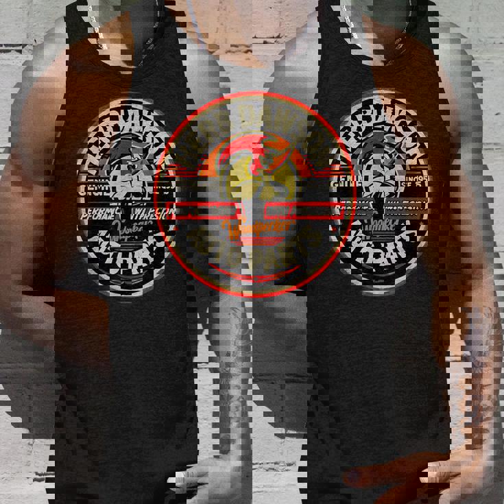 レトロ ヴィンテージ ハーブ ドーソン クレイ スミス カム スタイル ガソリンスタンド タンクトップ 彼への贈り物