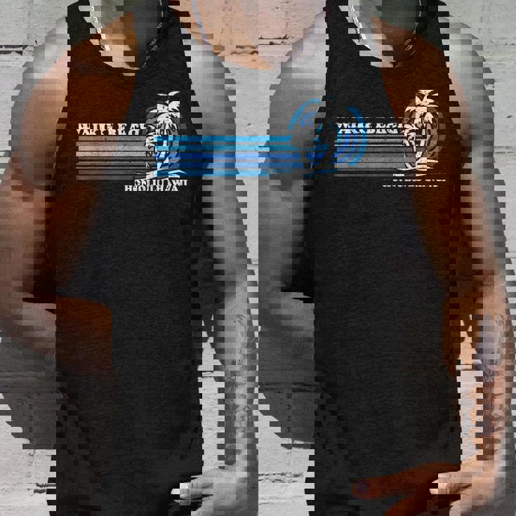 レトロ ヴィンテージ 家族旅行 ホノルル ハワイ ワイキキ ビーチ タンクトップ 彼への贈り物