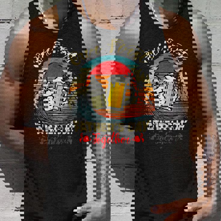 レトロ ヴィンテージ 父の日 初めての父の日 一緒に タンクトップ 彼への贈り物