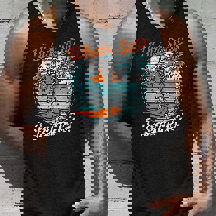 レトロup スタンドアップパドルボード スケルトンup ビーチとは タンクトップ 彼への贈り物