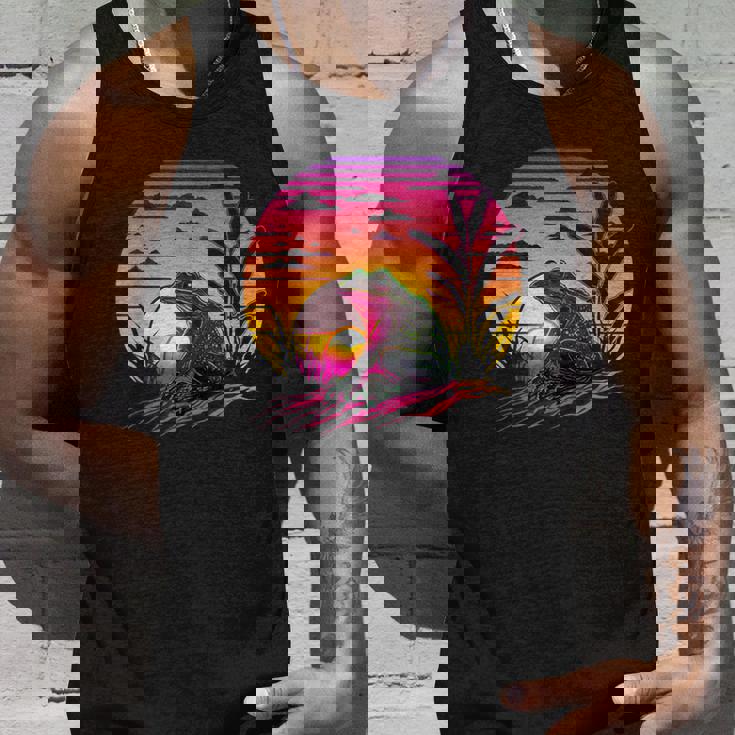 レトロなエステティックフロッグ タンクトップ 彼への贈り物