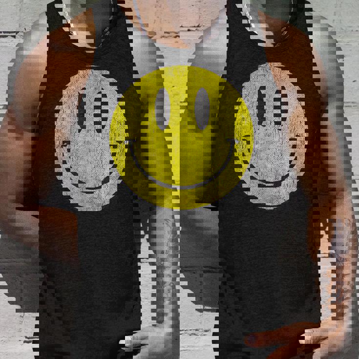 レトロアシッドハウス 80年代90年代ヴィンテージスマイルtシャツ アンティーク調 タンクトップ 彼への贈り物