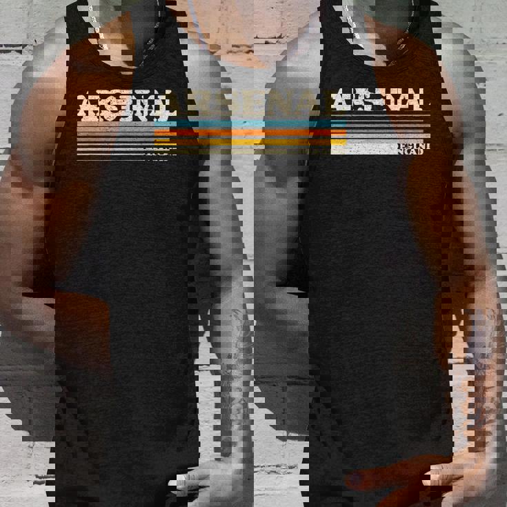 レトロストライプアーセナル。 タンクトップ 彼への贈り物