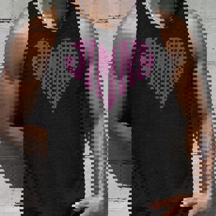 レトロヴィンテージスタイル ラブハートフィット ジムニーパープル タンクトップ 彼への贈り物