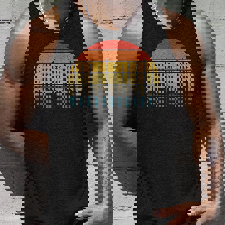 ロックピッキングレトロサンセット ロックピッカーとロックスミス タンクトップ 彼への贈り物