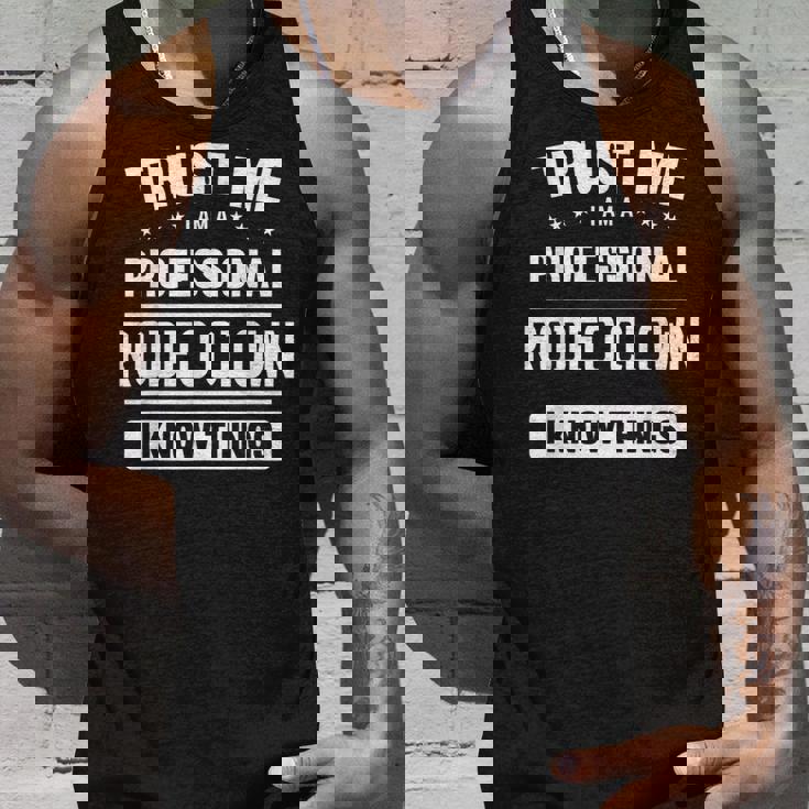 ロデオクラウンアイデアトラストプロフェッショナルロデオクラウン タンクトップ 彼への贈り物