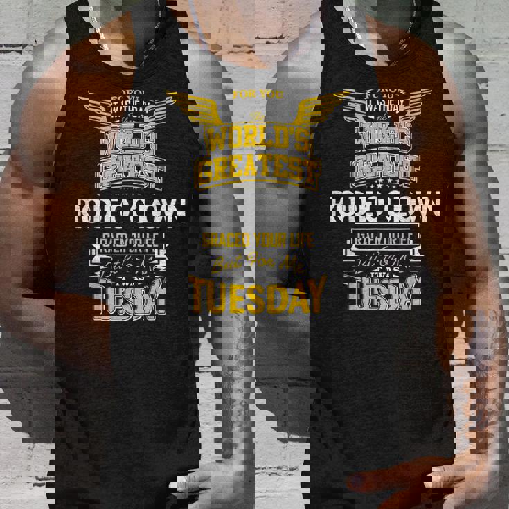 ロデオ・クラウン・アイディア・ファニー・ワールド・グレイテスト—ロデオ・クラウン タンクトップ 彼への贈り物